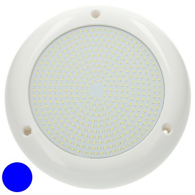 Φωτιστικό Πισίνας Ρητίνης LED 18W 12V/24V AC/DC Μπλε Φως